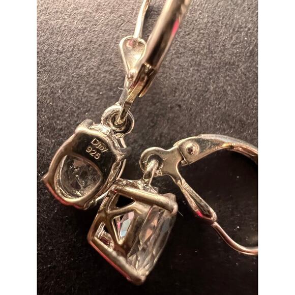 NEW petalite sterling silver lever back earrings - Picture 6 of 12